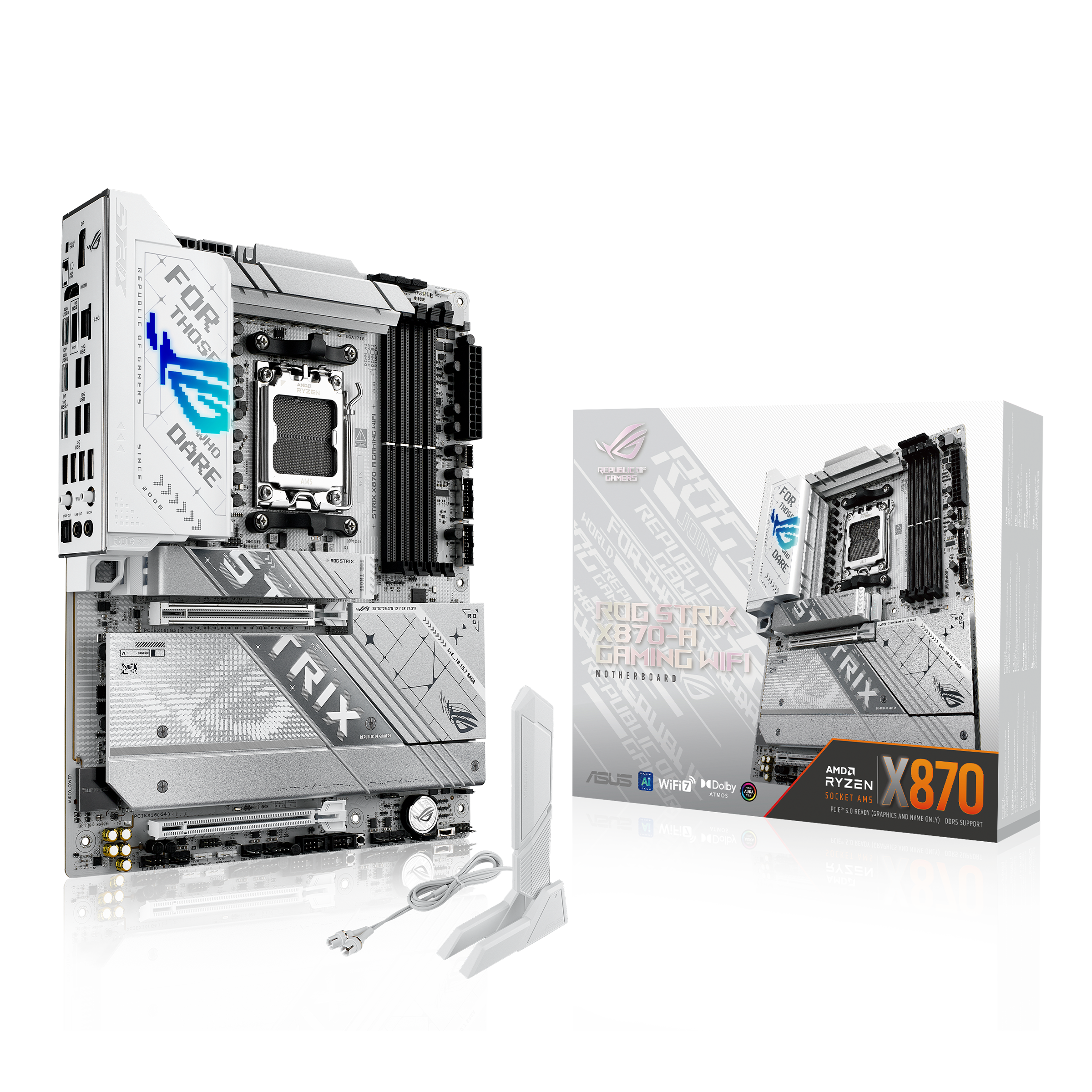 ASUS ROG STRIX X870-A GAMING WIFI AM5 DDR5 ATX MB
