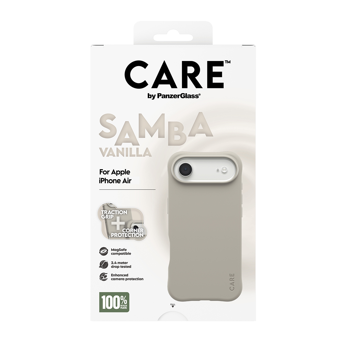 CARE BY FASHIONABLE CASE SAMBA VANILLA W. MAGSAFE IPHONE 17 AIR