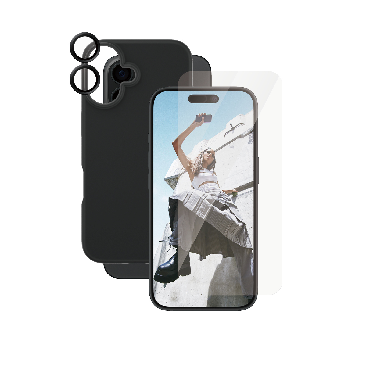 CARE BY PANZERGLASS FASHION 3-IN-1 BUNDLE IPHONE 16 6.1INCH
