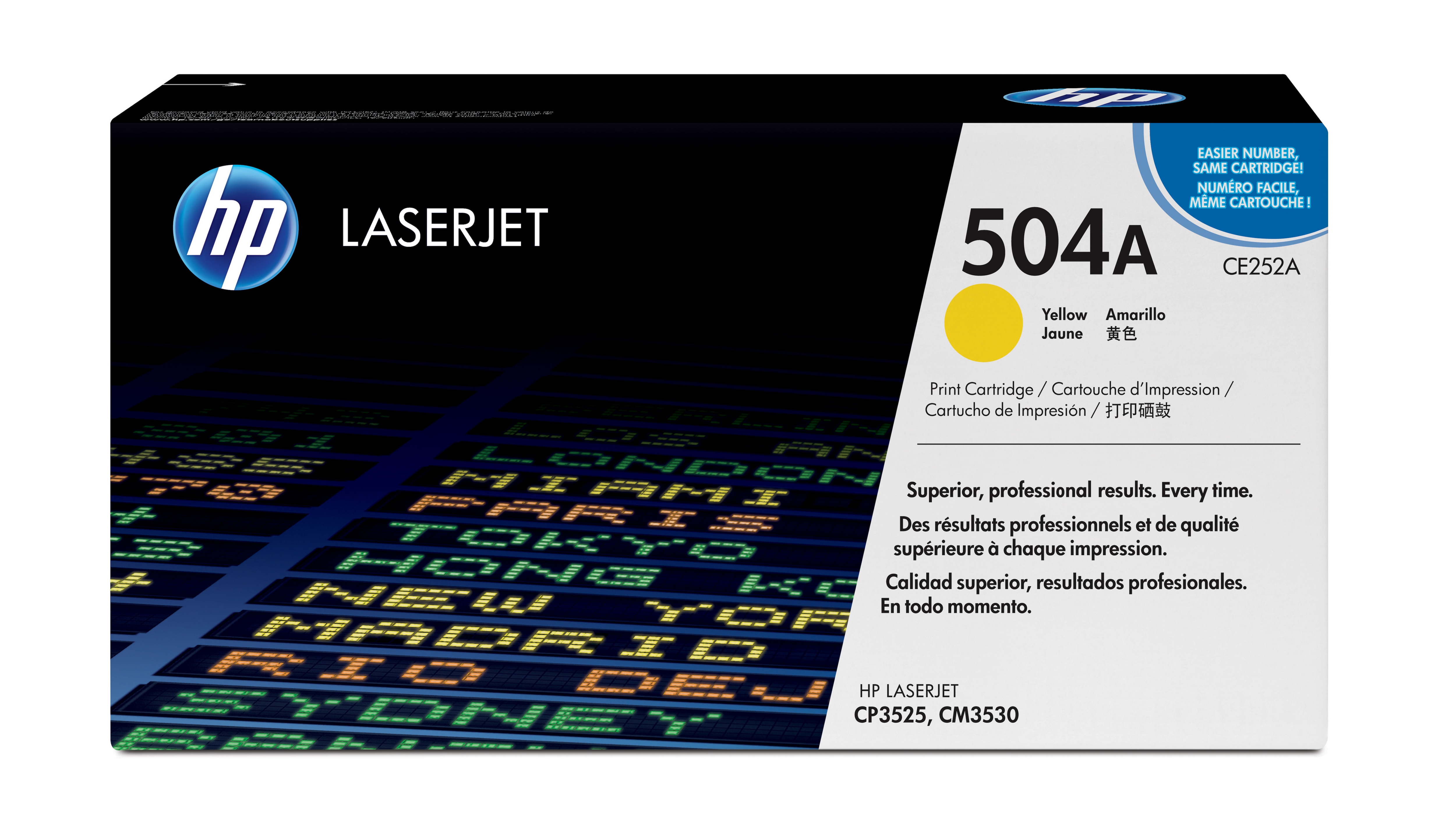 HP 504A (CE252A) gelb Tonerkartusche