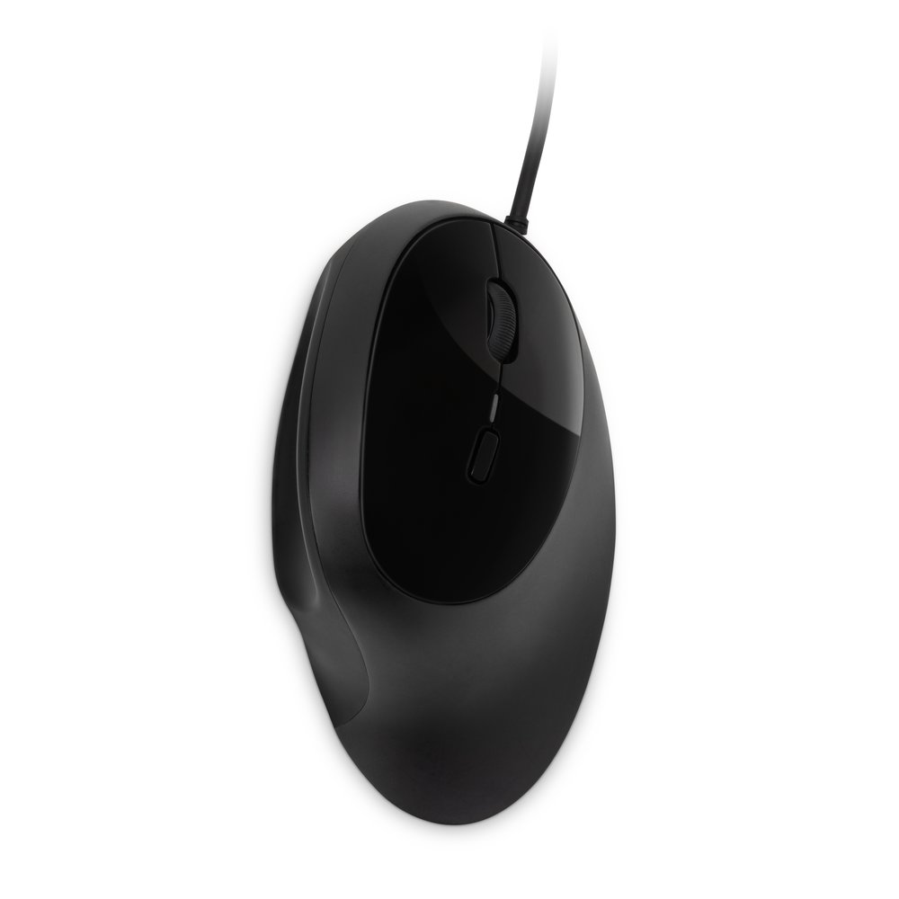 Kensington Pro Fit® Ergo Maus ergonomisch kabelgebunden schwarz