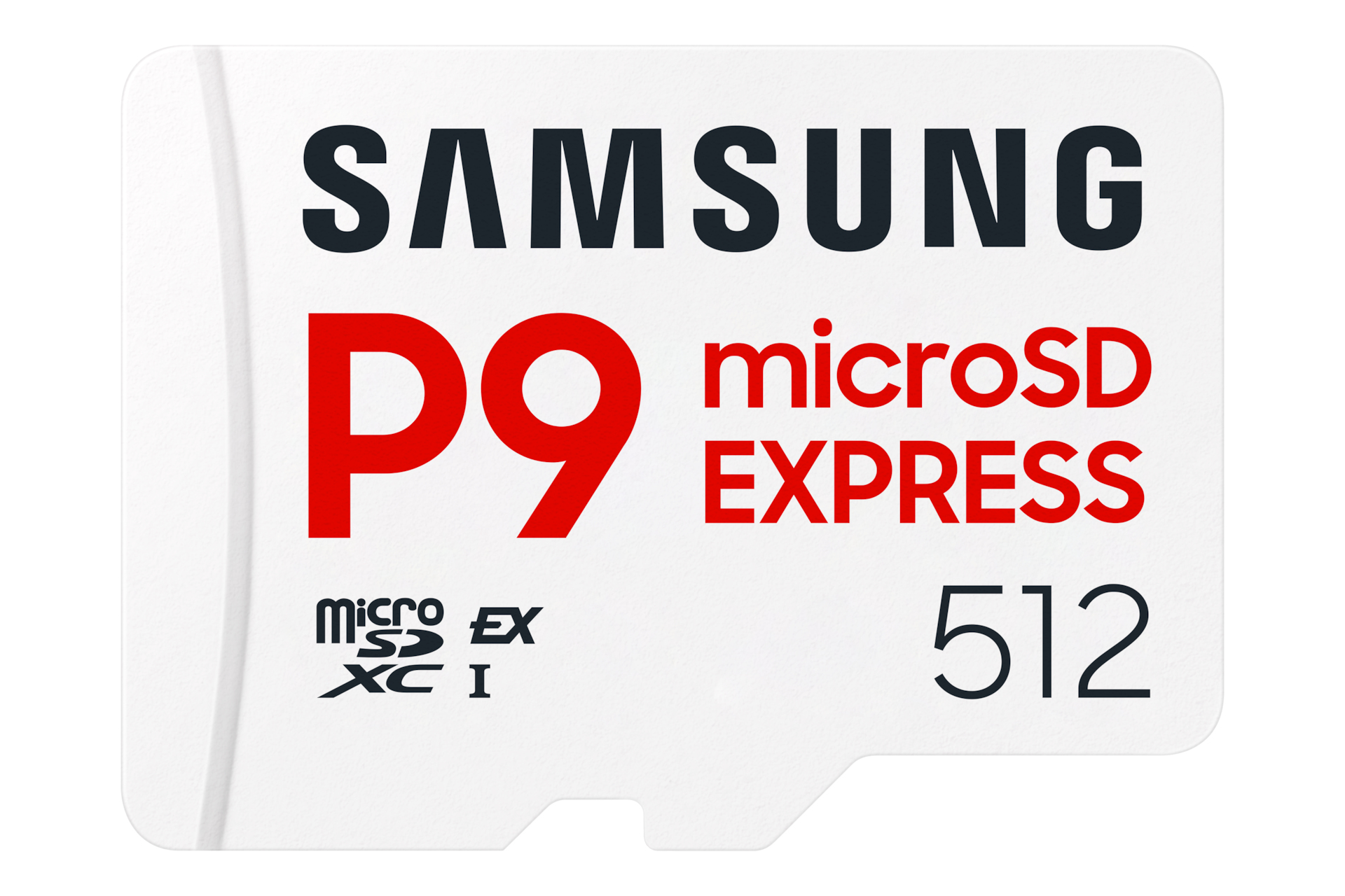 SAMSUNG P9 Express microSD Express-Karte 512GB 4K UHD NVMe 1.3 800 MB/s Read 310 MB/s Write Speicherkarte für Nintendo Switch 2