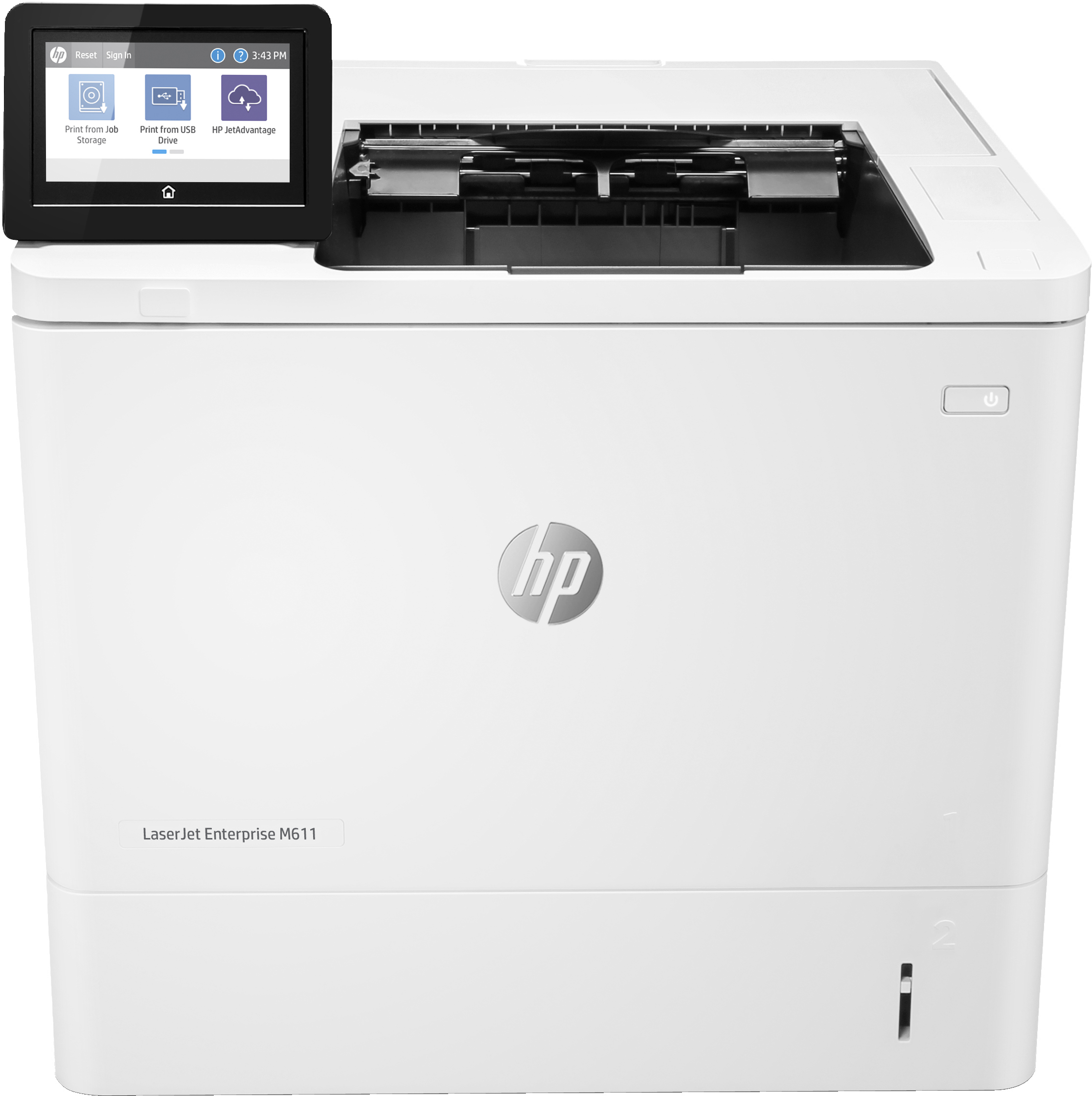 HP LaserJet Enterprise M611dn Printer Mono Duplex laser A4 1200x1200dpi 61ppm 650sheets USB LAN
