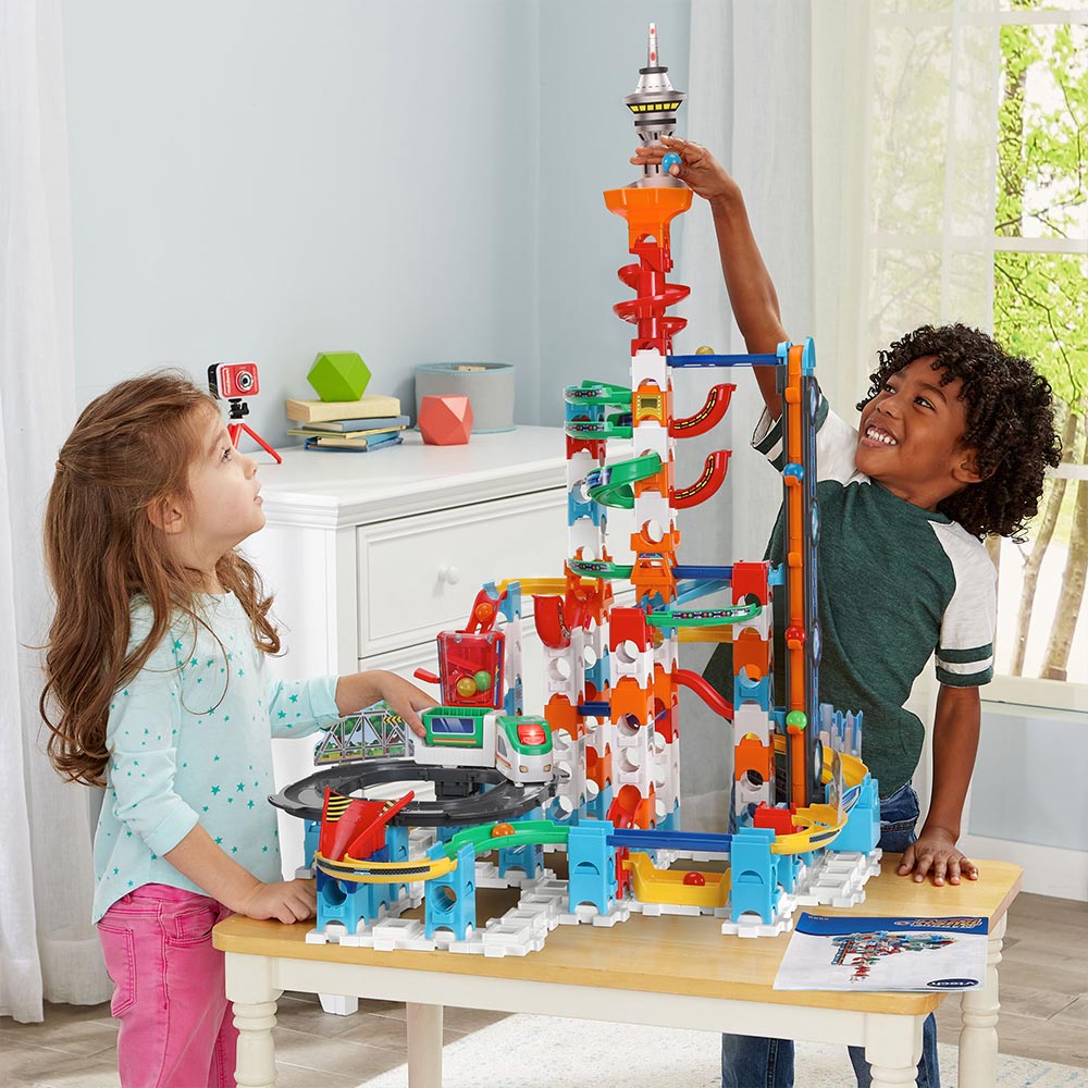 Marble Rush - Super Sky Tower Set XL300 E, Bahn