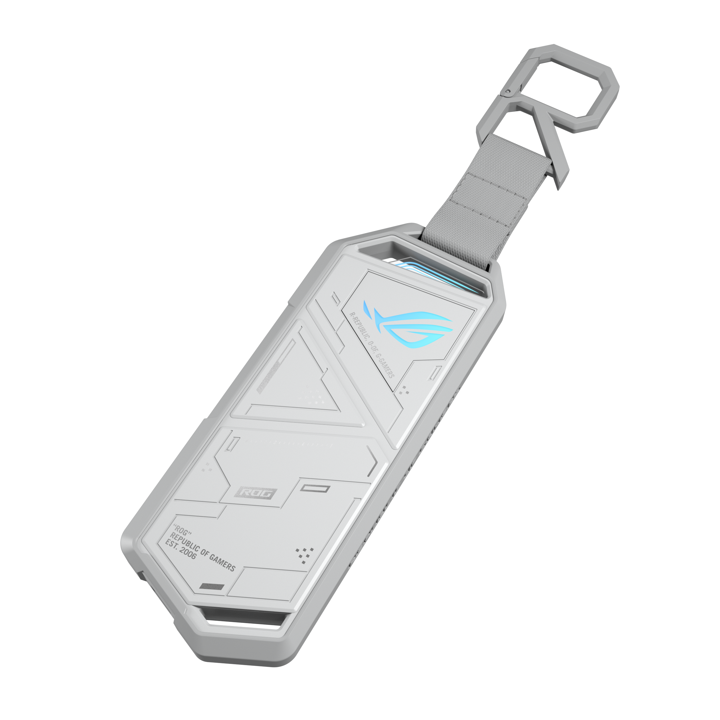 ASUS Geh USB ROG Strix Arion White M2 SSD Gehäuse mit Aura