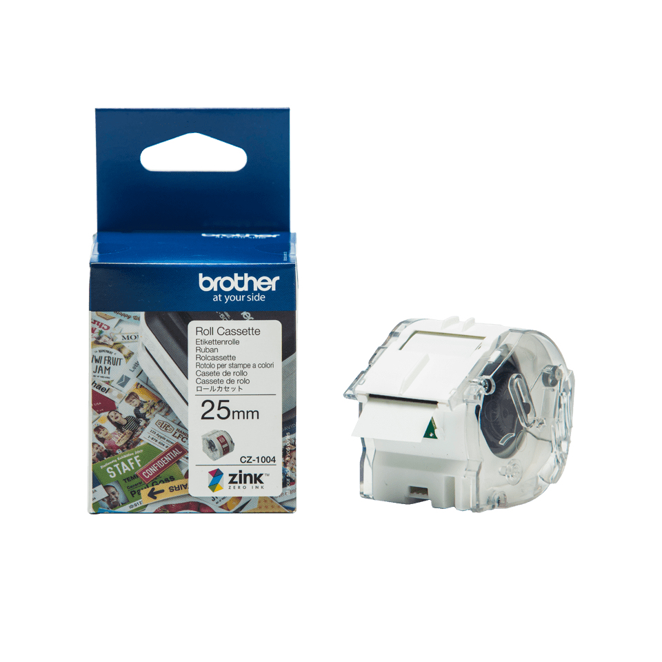 FABRIC LABELS ROLLS LENGTH 5M WIDTH 25MM F. VC-500W