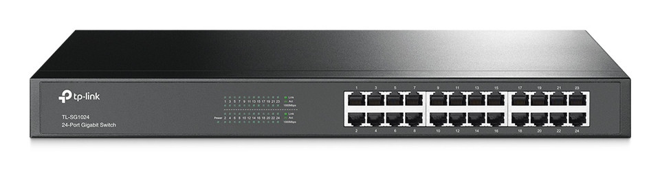 TL-SG1024 UNMANAGED PURE GIGABIT SWITCH 24 10/100/1000M