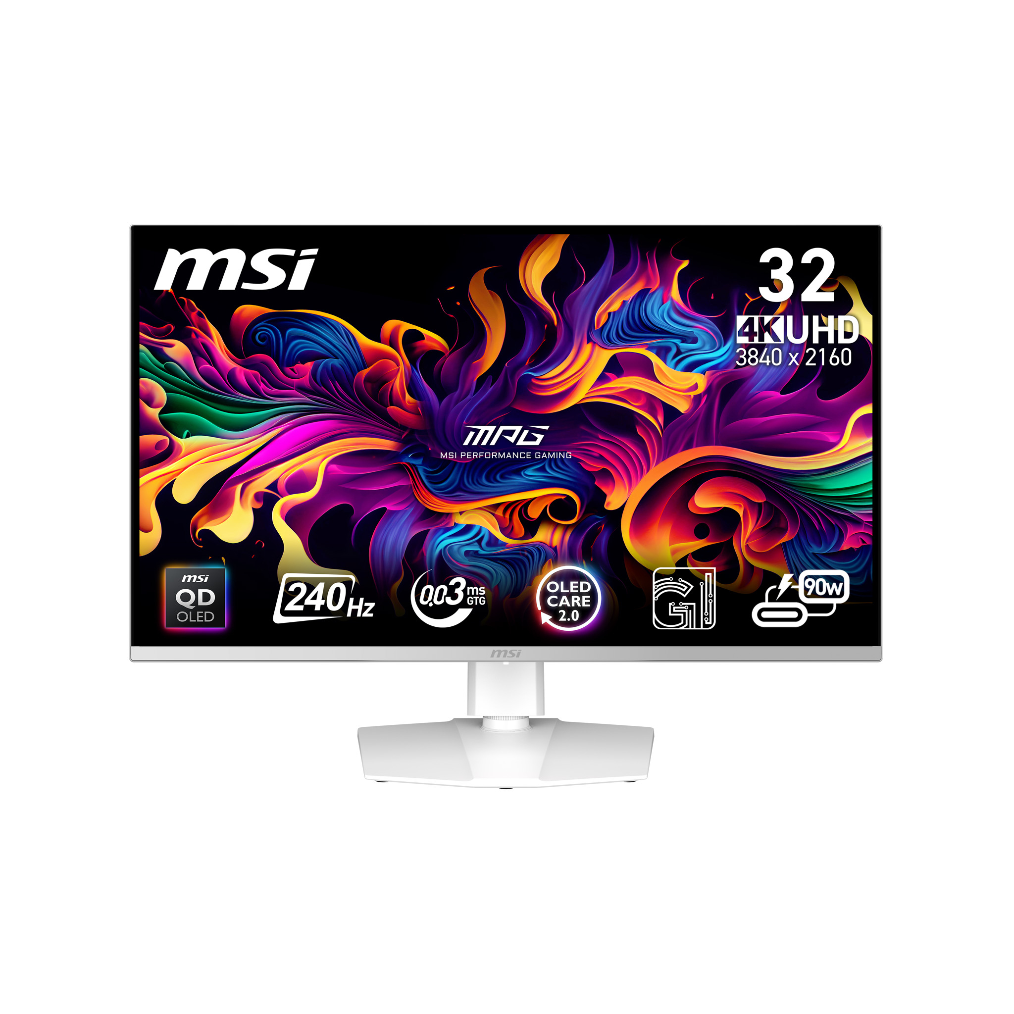 MPG 321URXWDE QD-OLED, Gaming-Monitor