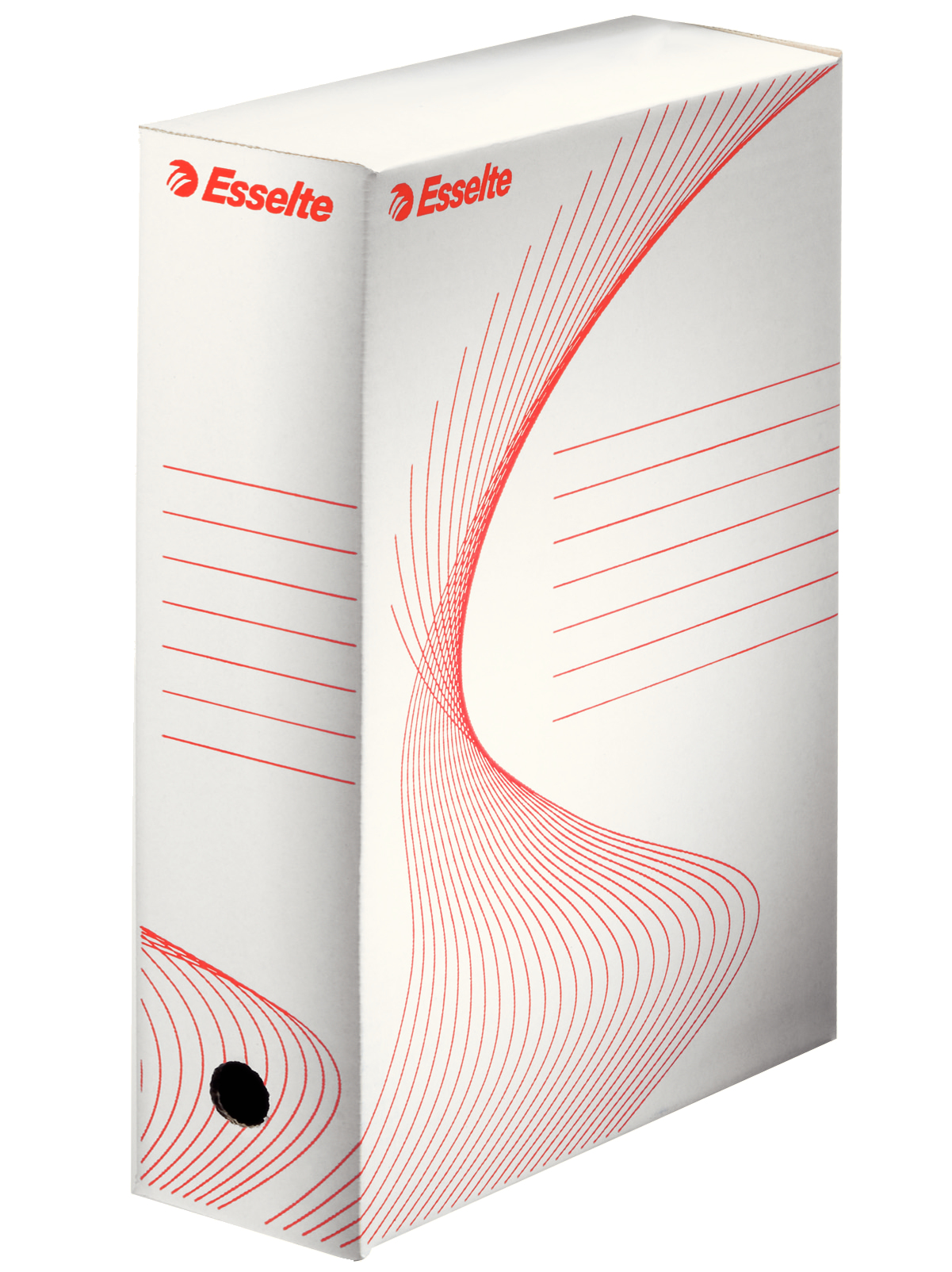 Esselte Archivboxen weiß 10,0 x 25,0 x 35,2 cm, 25 St.