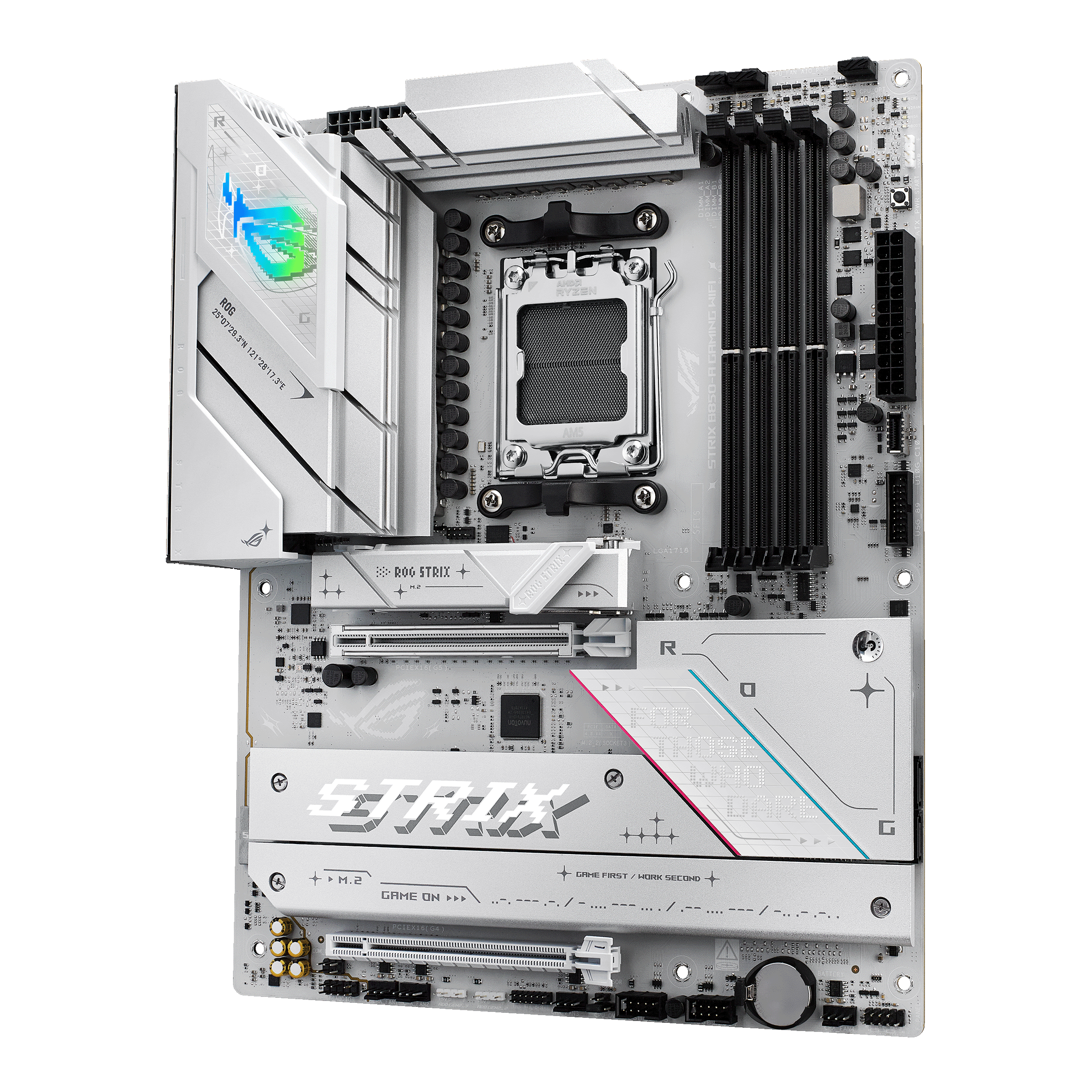 ASUS ROG STRIX B850-A GAMING WIFI AM5 DDR5 ATX MB 1xHDMI 1xDP 4xM.2 2xSATA