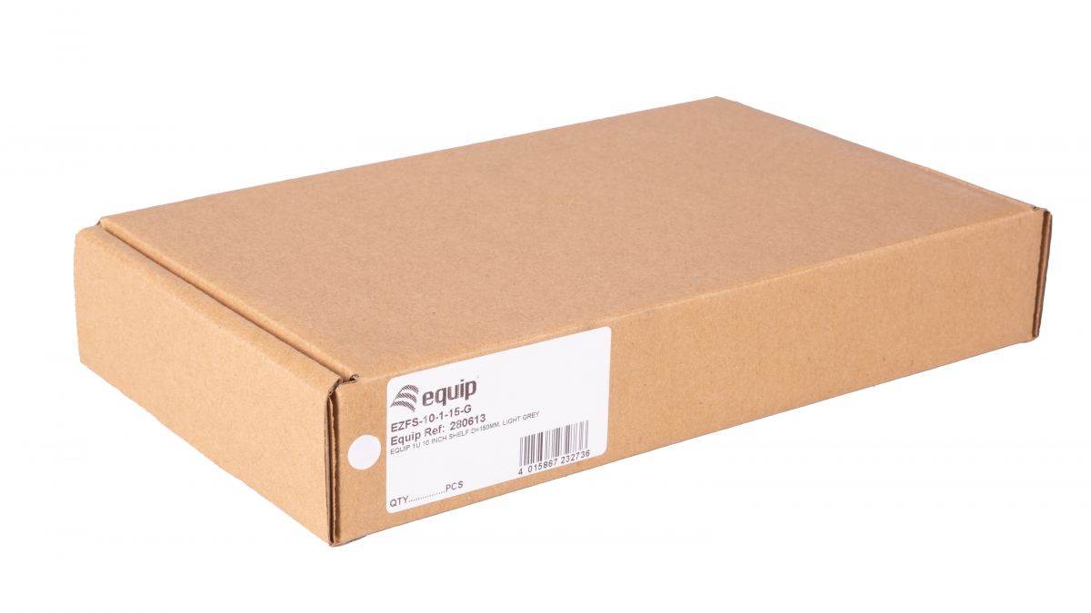 Equip 10 Fachboden fest für Serverschränke 15cm 1U grau