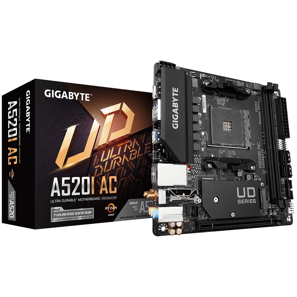 Gigabyte GA-A520I-AC (AM4) (D)