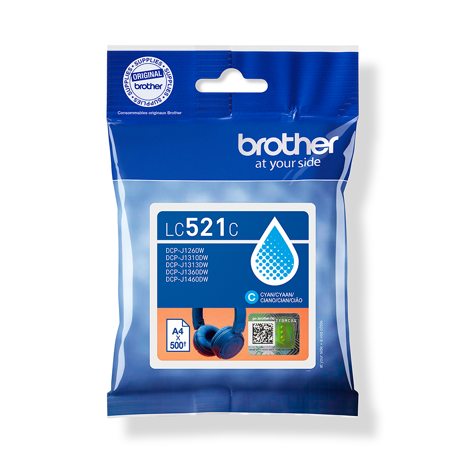 brother LC-521C cyan Druckerpatrone