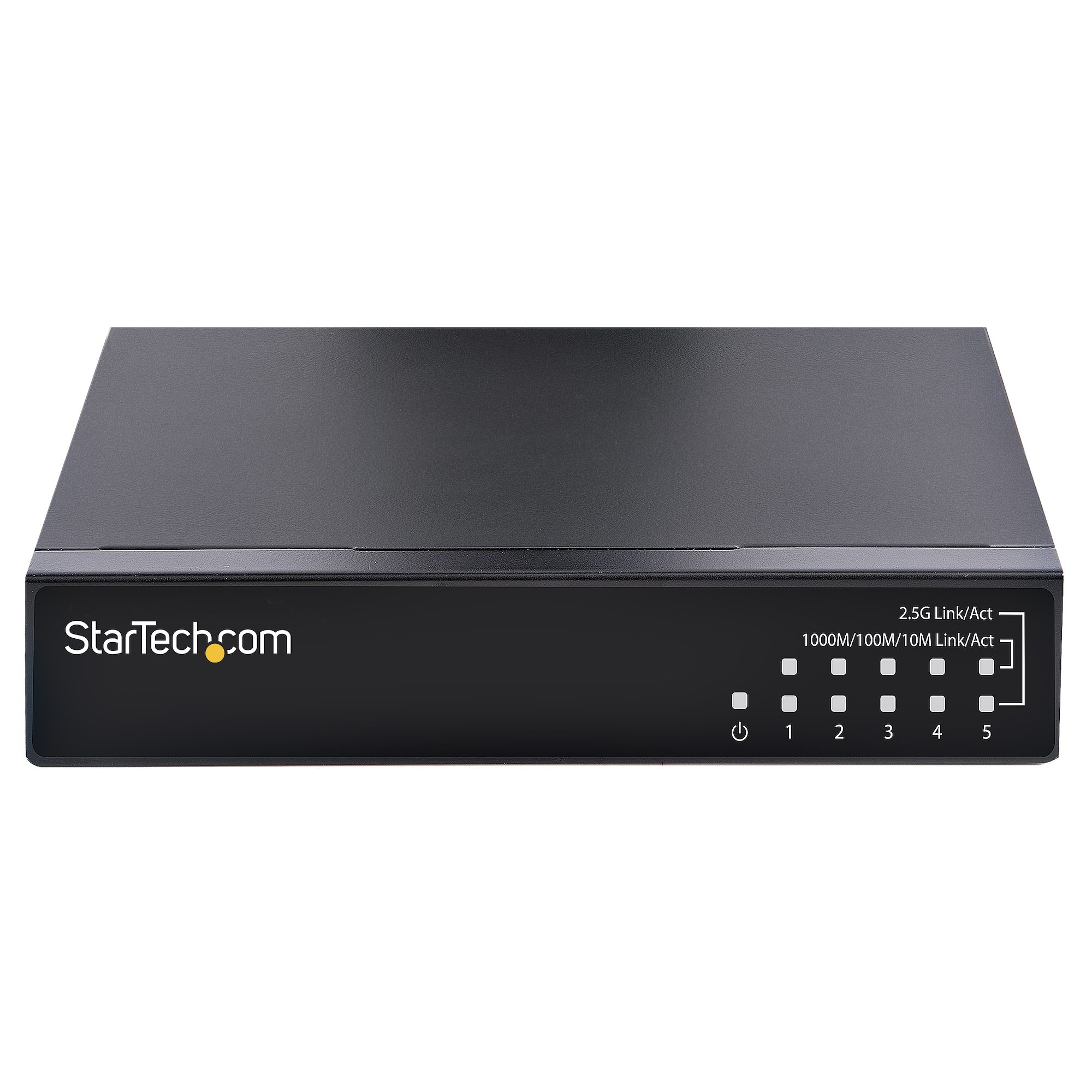 UNMANAGED 2.5G SWITCH 5 PORT ALL-METAL CASE FANLESS WALL KIT