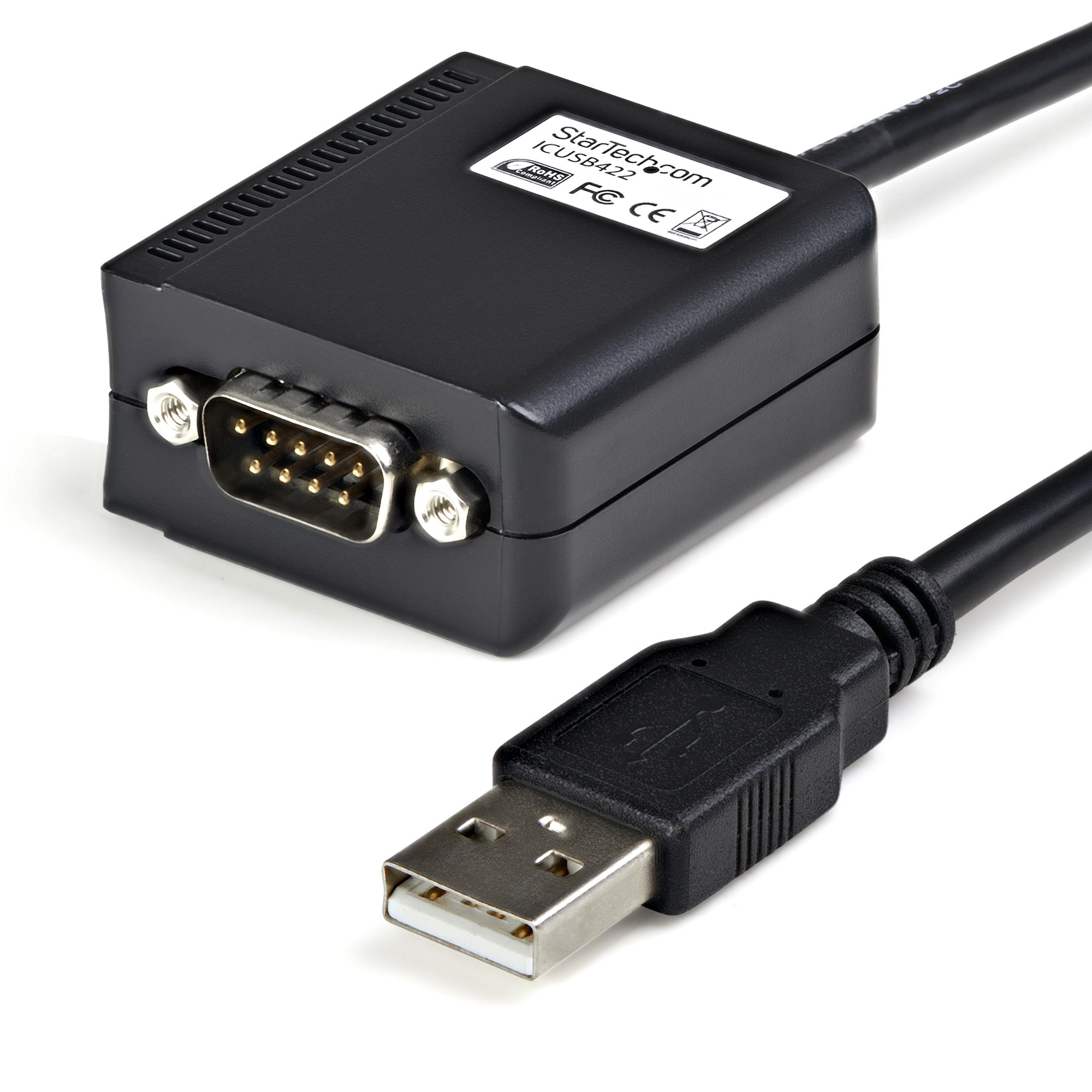 STARTECH.COM USB 2.0 auf Seriell Adapter Kabel (COM) - USB zu RS422 / 485 Schnittstellen Konverter - Stecker / Stecker 1,80m