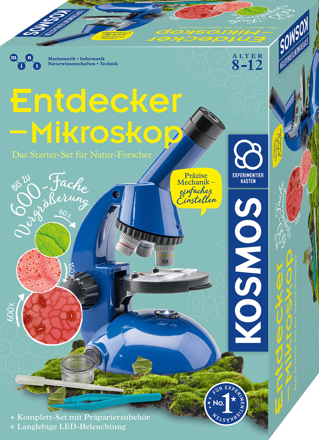 Entdecker-Mikroskop, Experimentierkasten