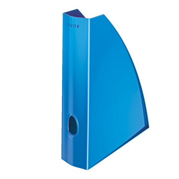 LEITZ Stehsammler WOW 52771036 blau Kunststoff, DIN A4, 1 St.