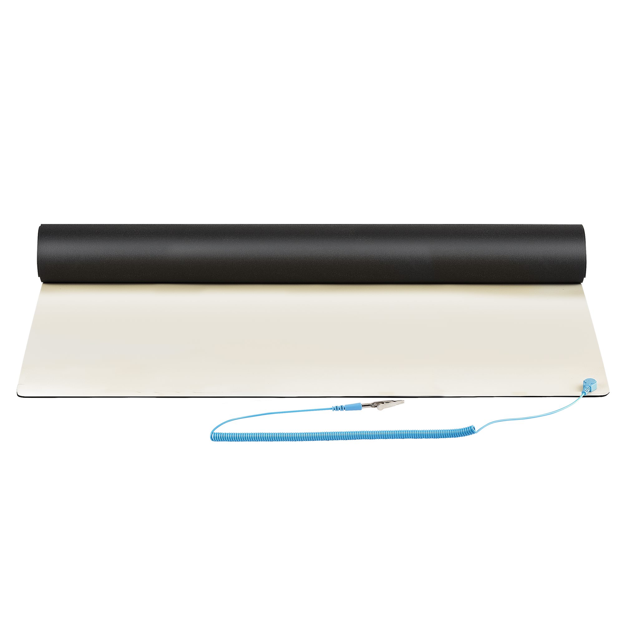 STARTECH.COM ESD Matte Elektronikreparatur Antistatikmatte Antistatische Tischmatte lösbarer Erdungskabel mit Krokodilklemme 60x120