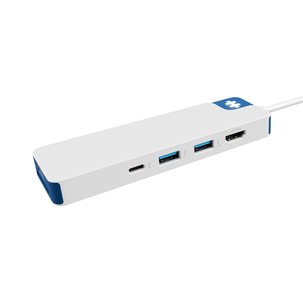 HYPERDRIVE FLEX 8 PORT USB-C HUB (BLUE)