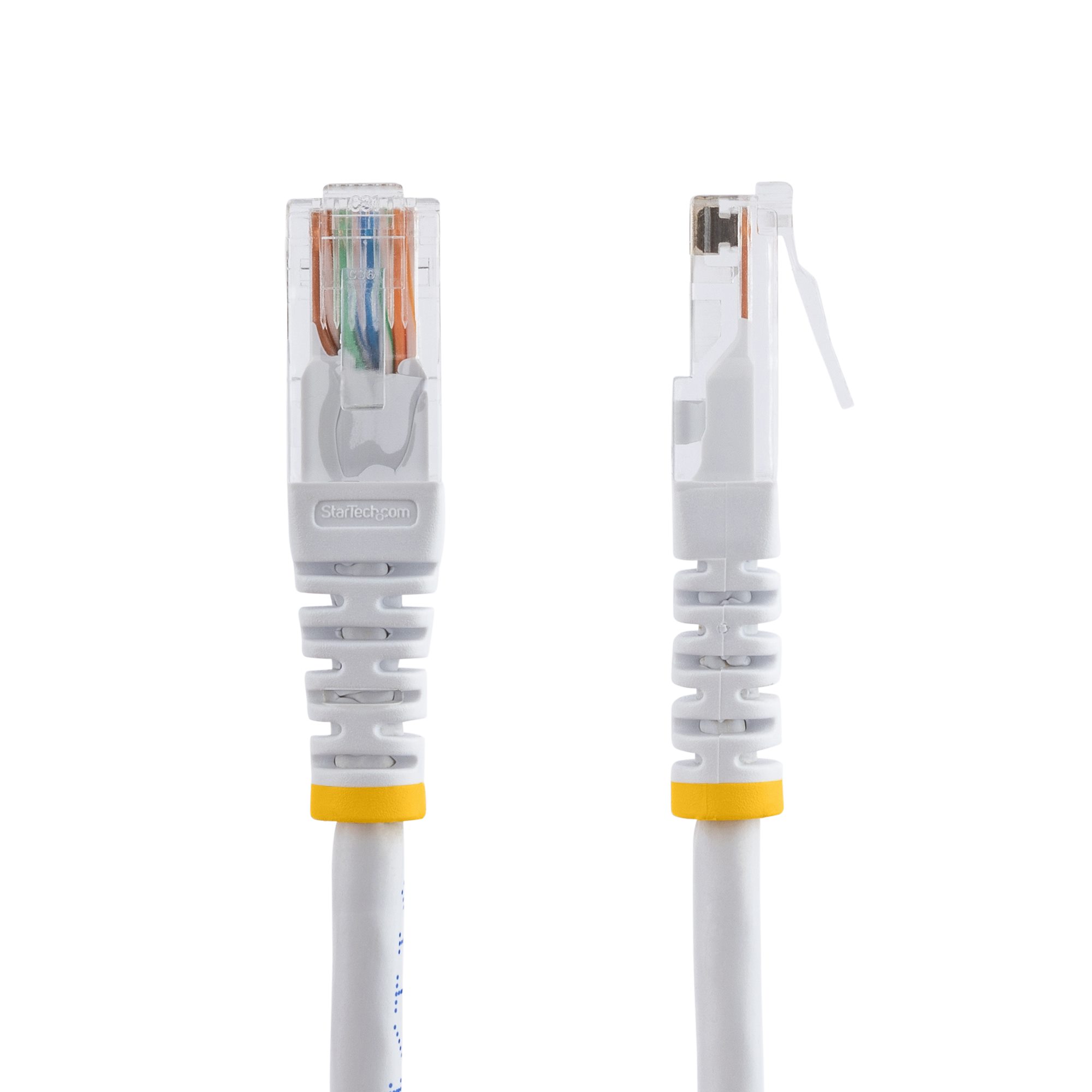 15M WHITE CAT5E PATCH CABLE .
