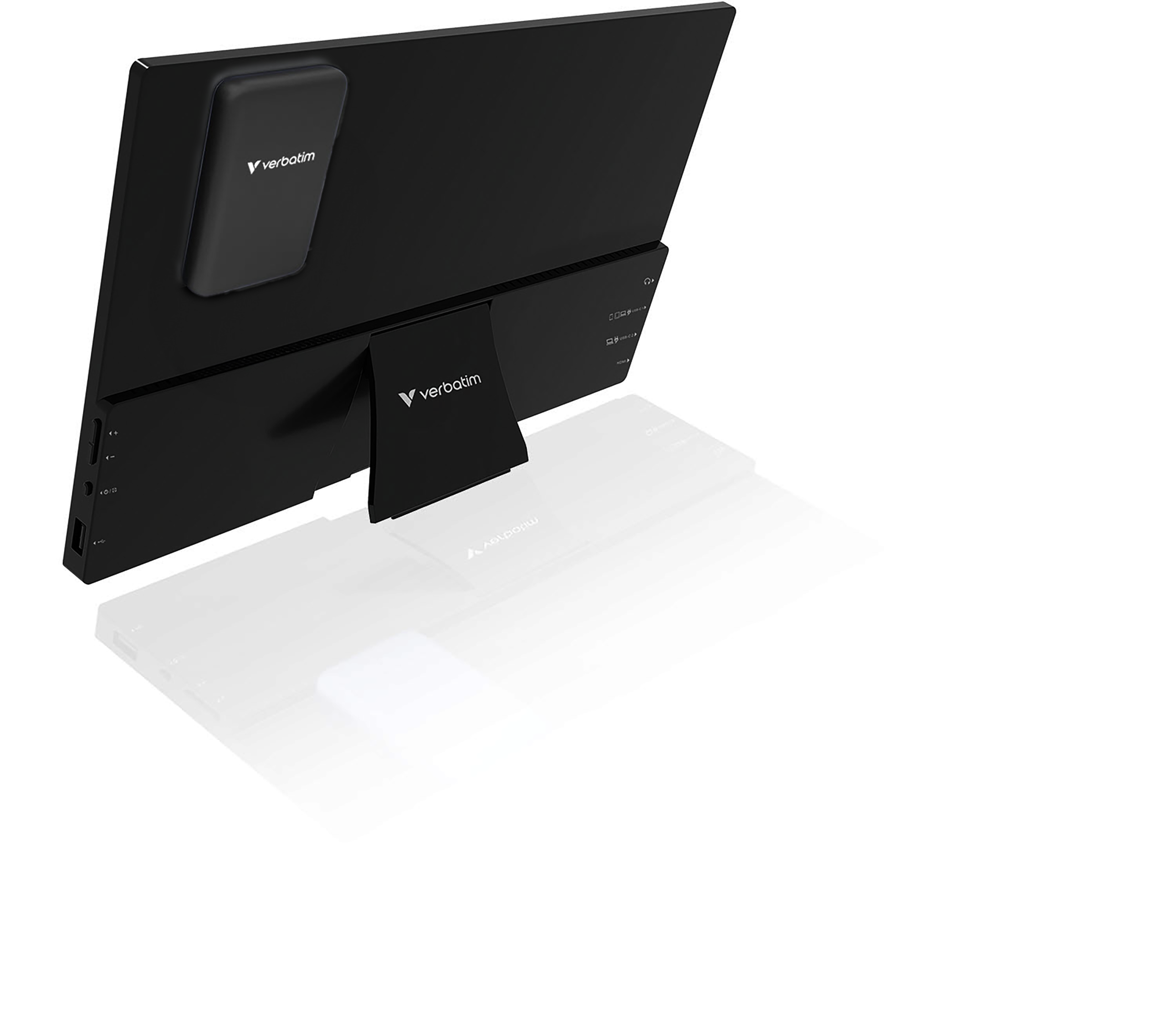 Verbatim 32087 Tragbarer Monitor 33,8 cm (13.3\) 1920 x 1200 Pixel Schwarz