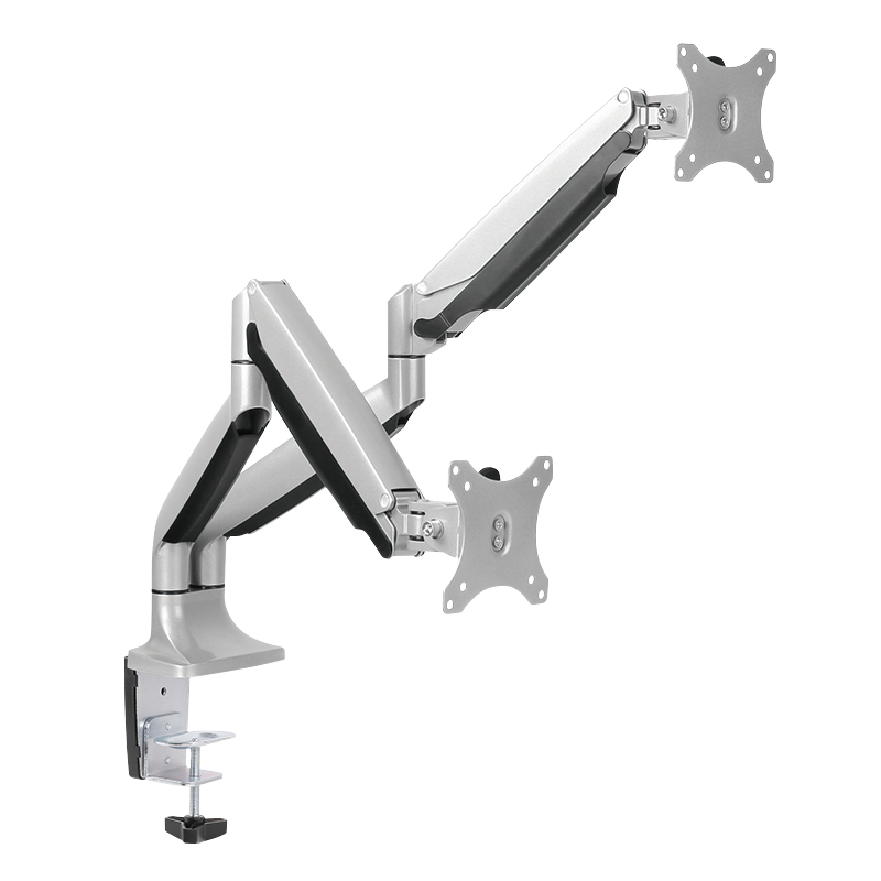 LogiLink Dual-Bildschirmhalterung 13-32'' Aluminium