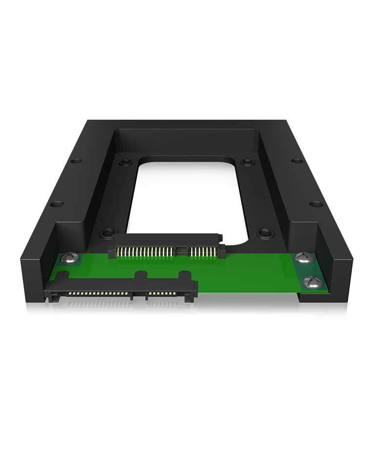 Einbaurahmen IcyBox HDD/SSD Konverter 2,5 -> 3,5 retail