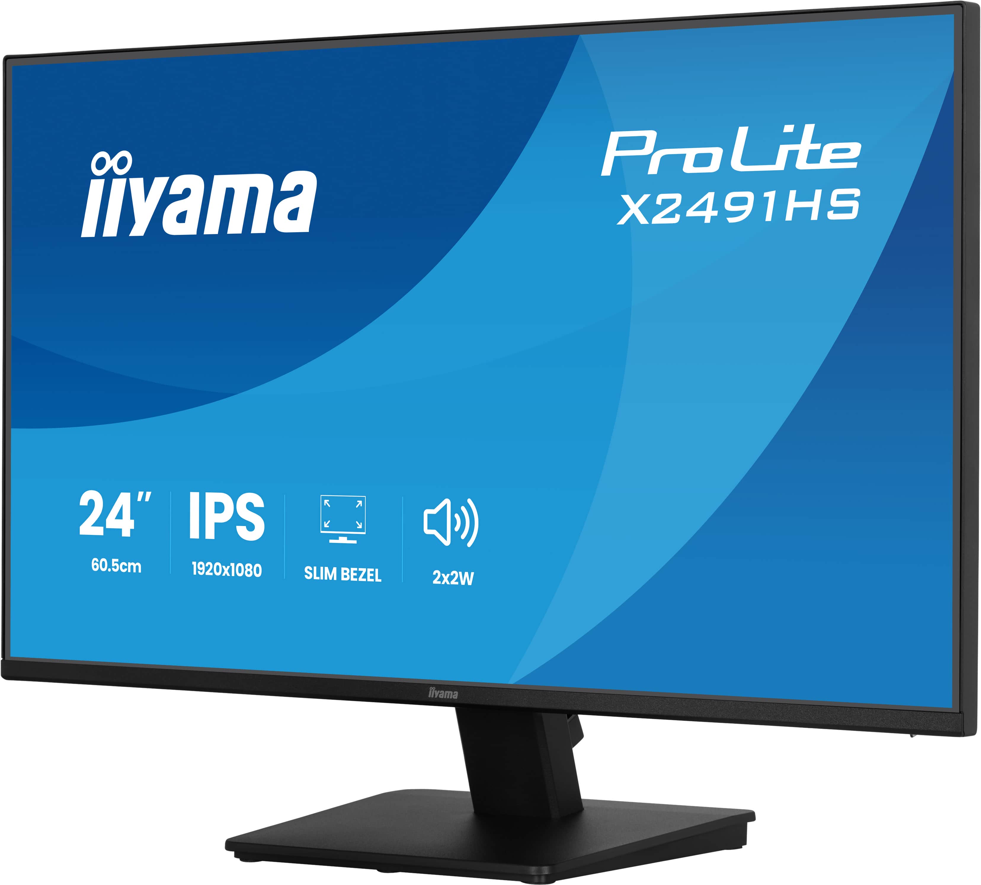 IIYAMA 60,5cm (23,8) X2491HS-B1 16:9 HDMI+DP IPS Speaker