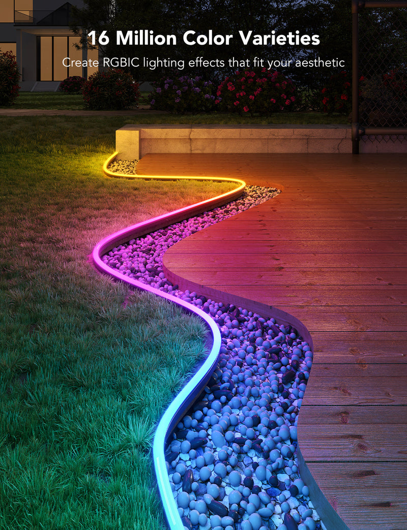 RGBIC Outdoor Neon Strip Lights, LED-Streifen
