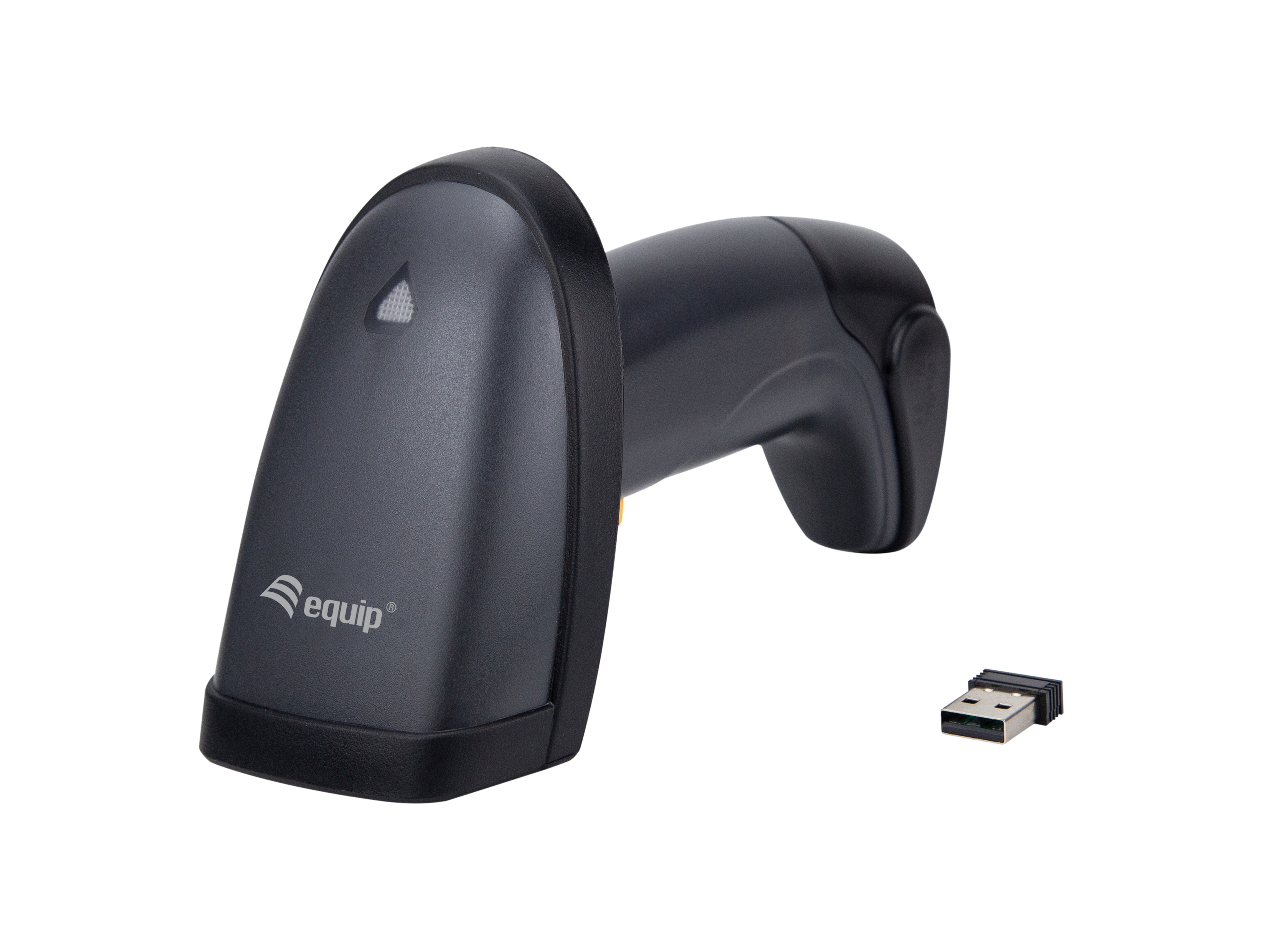 Equip 2D-Barcodescanner Laser Wireless/2.4GHz+Halter schwarz