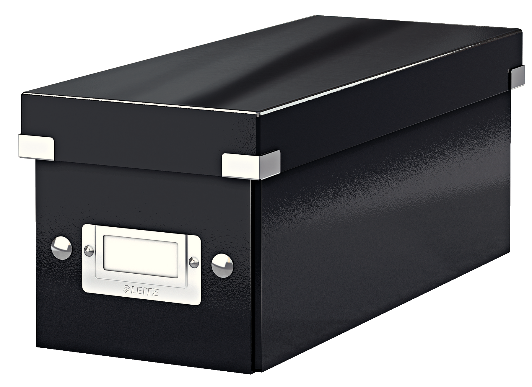 LEITZ CD-/DVD-Box Click & Store schwarz, 1 St.