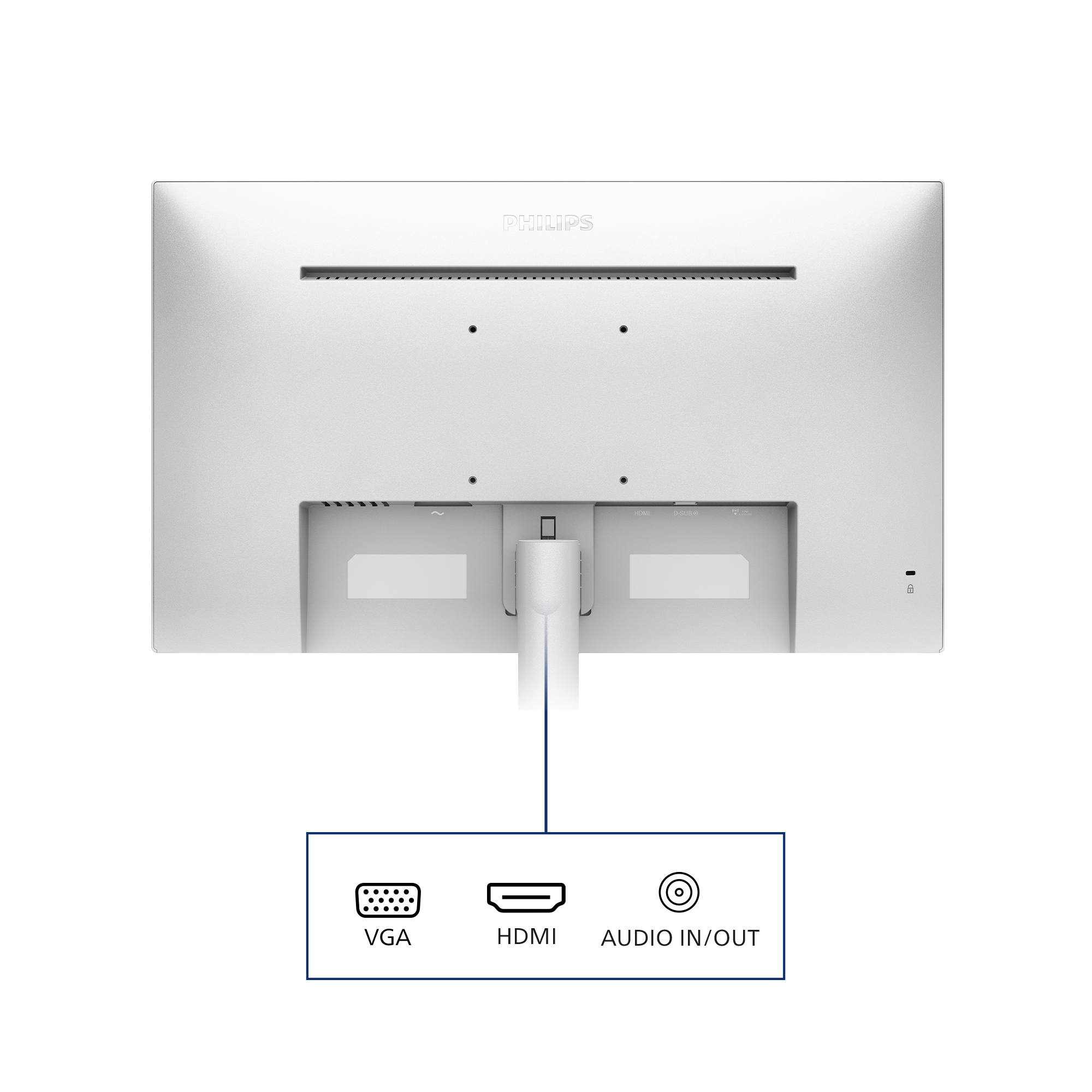 Philips 60,5cm (23,8) 241V8AW 16:09 HDMI IPS 100Hz white retail