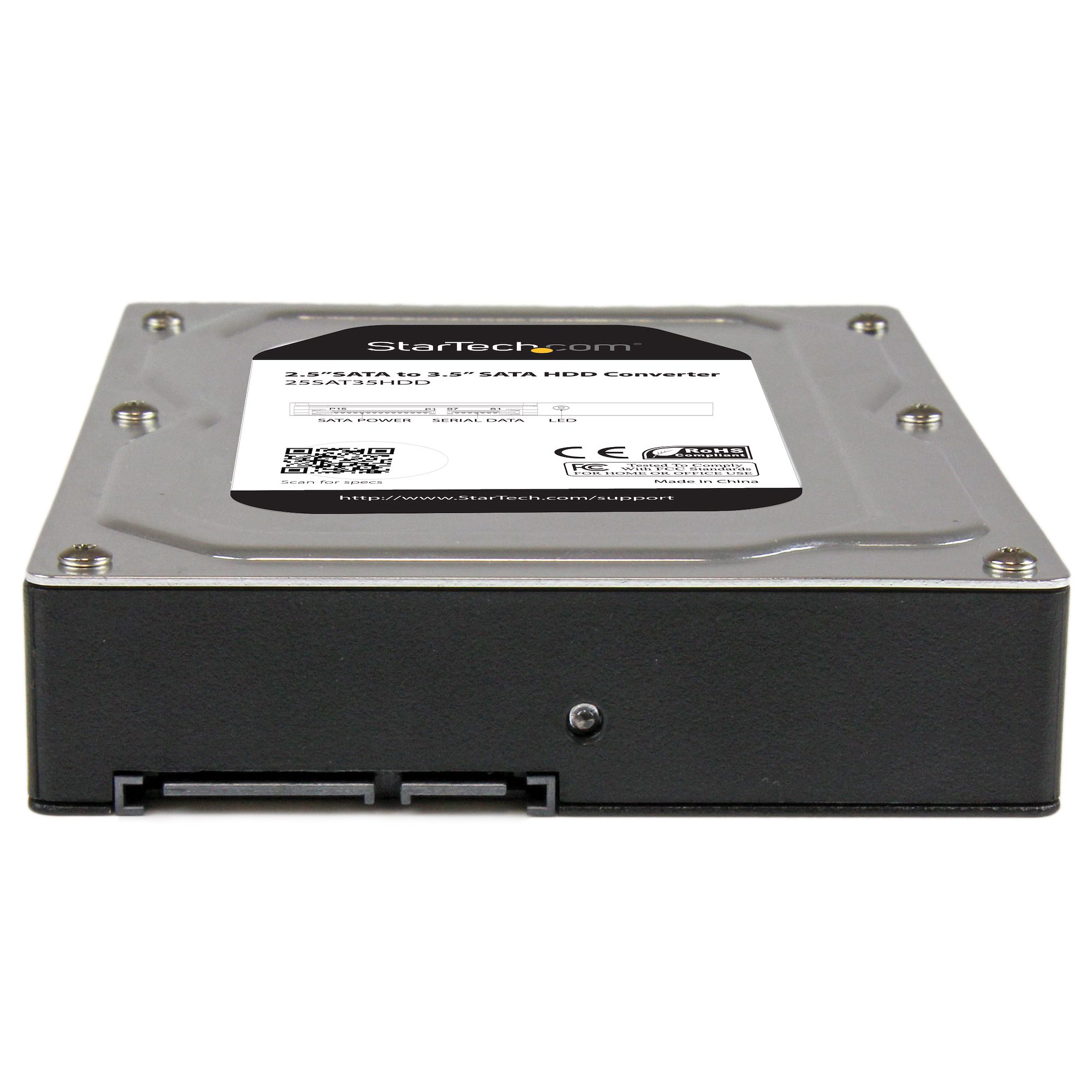 STARTECH.COM 25SAT35HDD 6.35cm/2.5in to 8.89cm/3.5in SATA Hard Drive Converter Enclosure