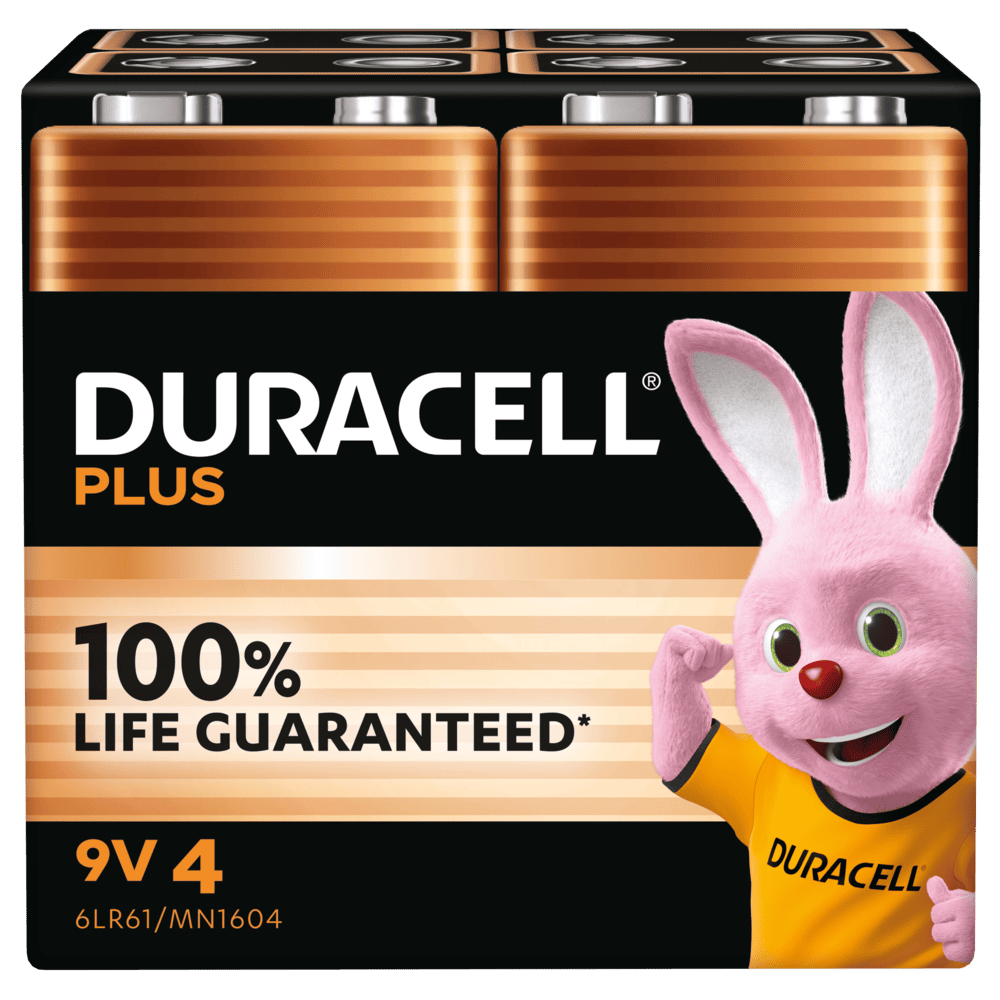 Duracell Batterie Plus NEW -9V (MN1604/6LR61) 2St.