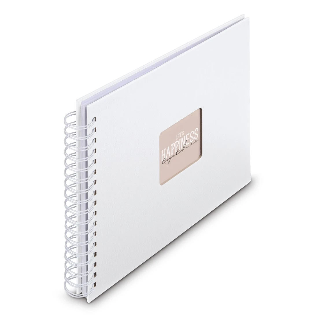 hama Fotoalbum Fine Art neutral 28,0 x 24,0 cm, 50 weiße Seiten