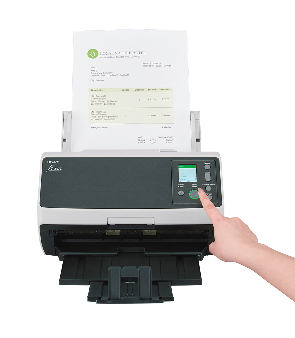 RICOH fi-8170 Scanner A4 70ppm
