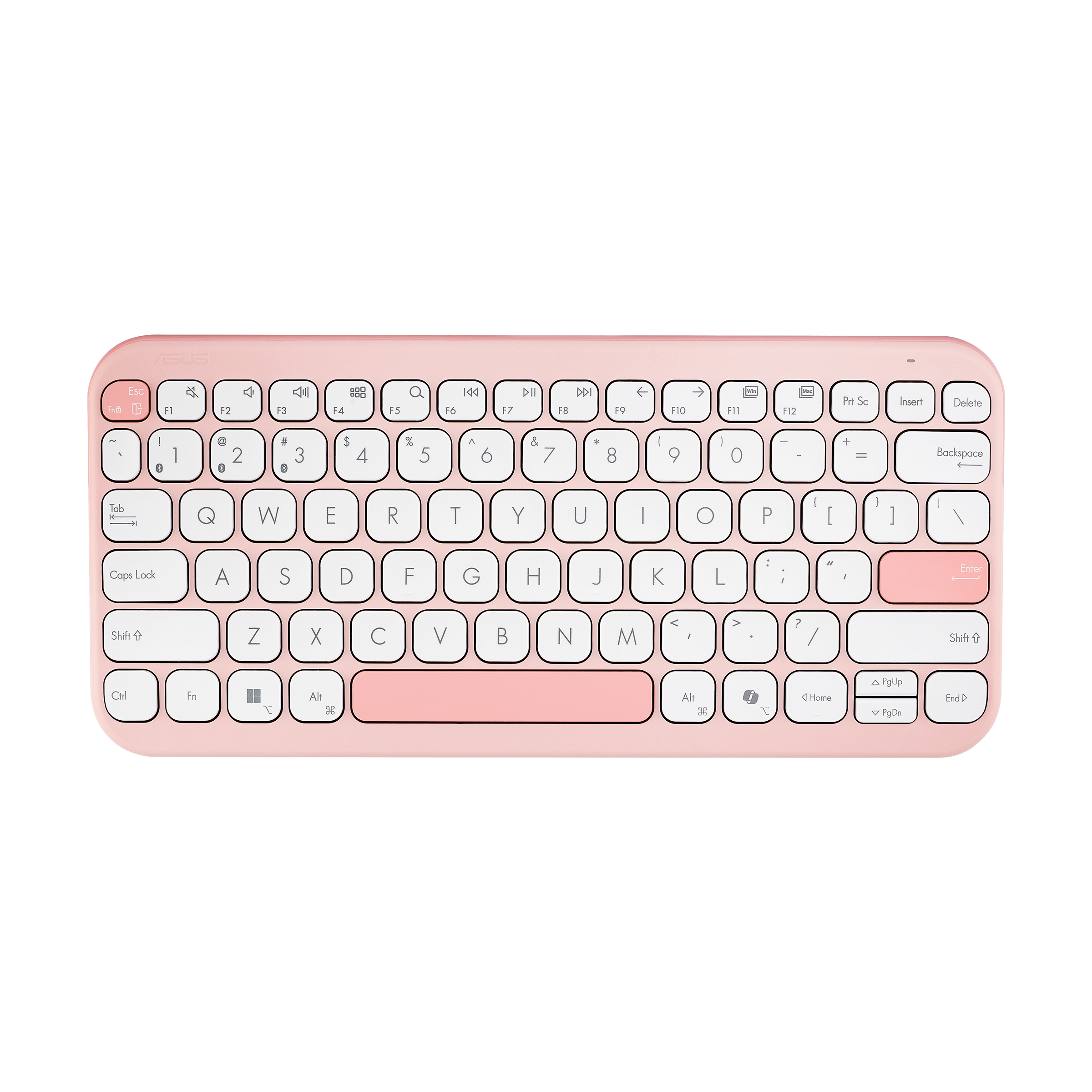 ASUS KW100 Marshmallow Tastatur pink