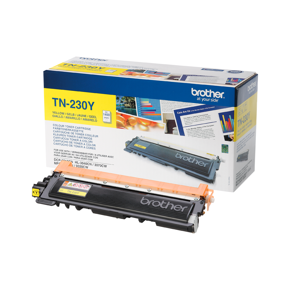 TN-230Y TONER CARTRIDGE YELLOW F/ HL-3040CN.3070CW MFC-9120CN