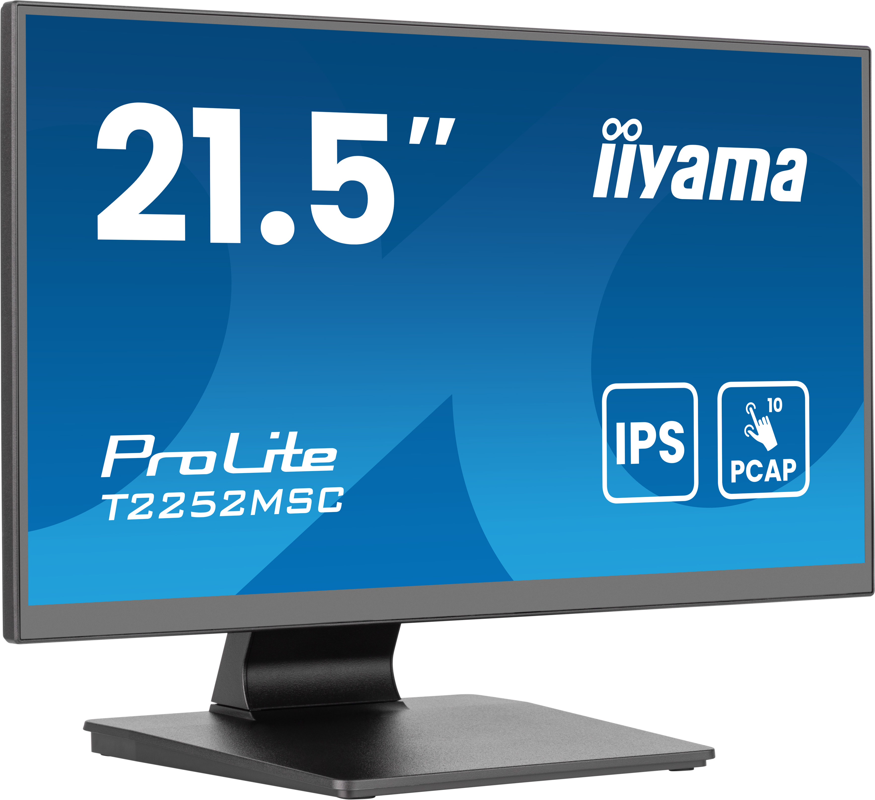 IIYAMA 54.5cm (21,5) T2252MSC-B2AG 16:9 Touch HDMI+2USB+DP
