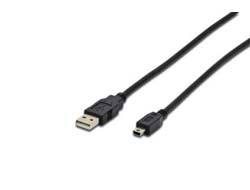 USB 2.0 CONN.CAB A-MINI B 3.0M USB 2.0 CONFORM 5PIN