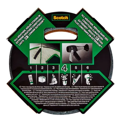 Scotch Extremium™ All Weather Gewebeband grau 48,0 mm x 27,4 m 1 Rolle