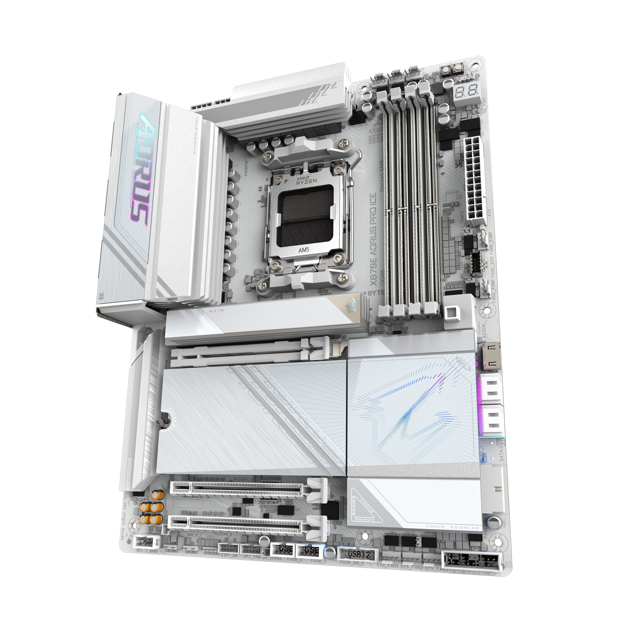 GIGABYTE X870E AORUS PRO ICE AM5 ATX MB