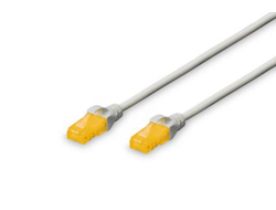 CAT 5E U-UTP PATCH CABLE PVC AWG 26/7 LENGTH 0.5M WHITE