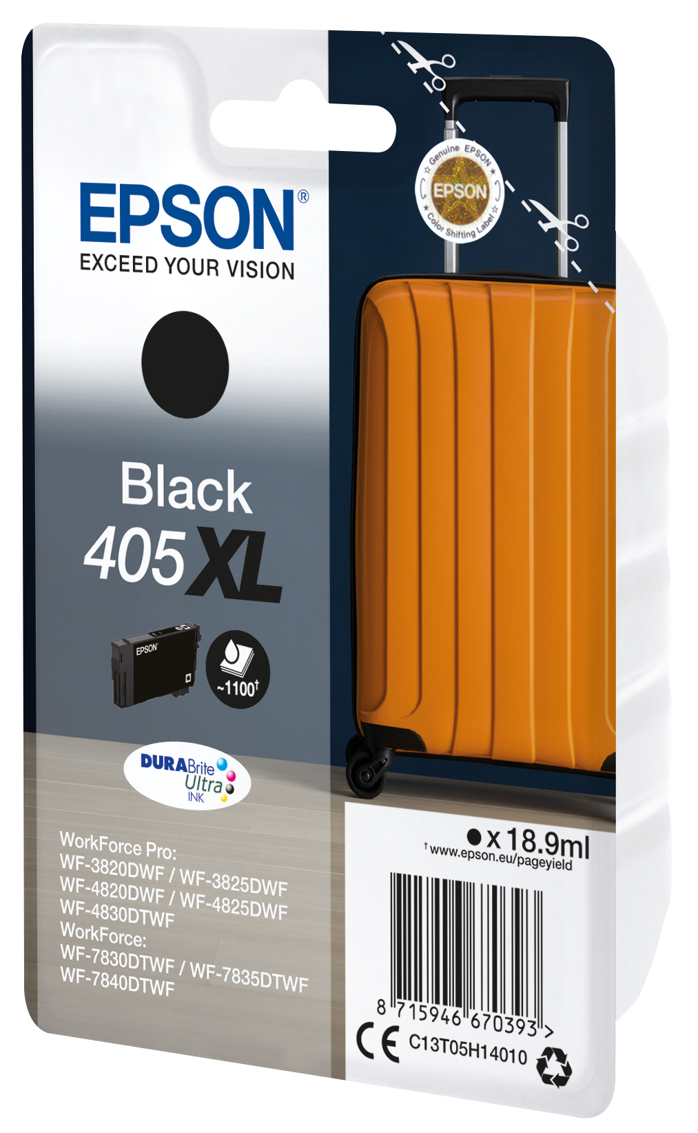 EPSON 405XL / T05H1 (Koffer) schwarz Druckerpatrone