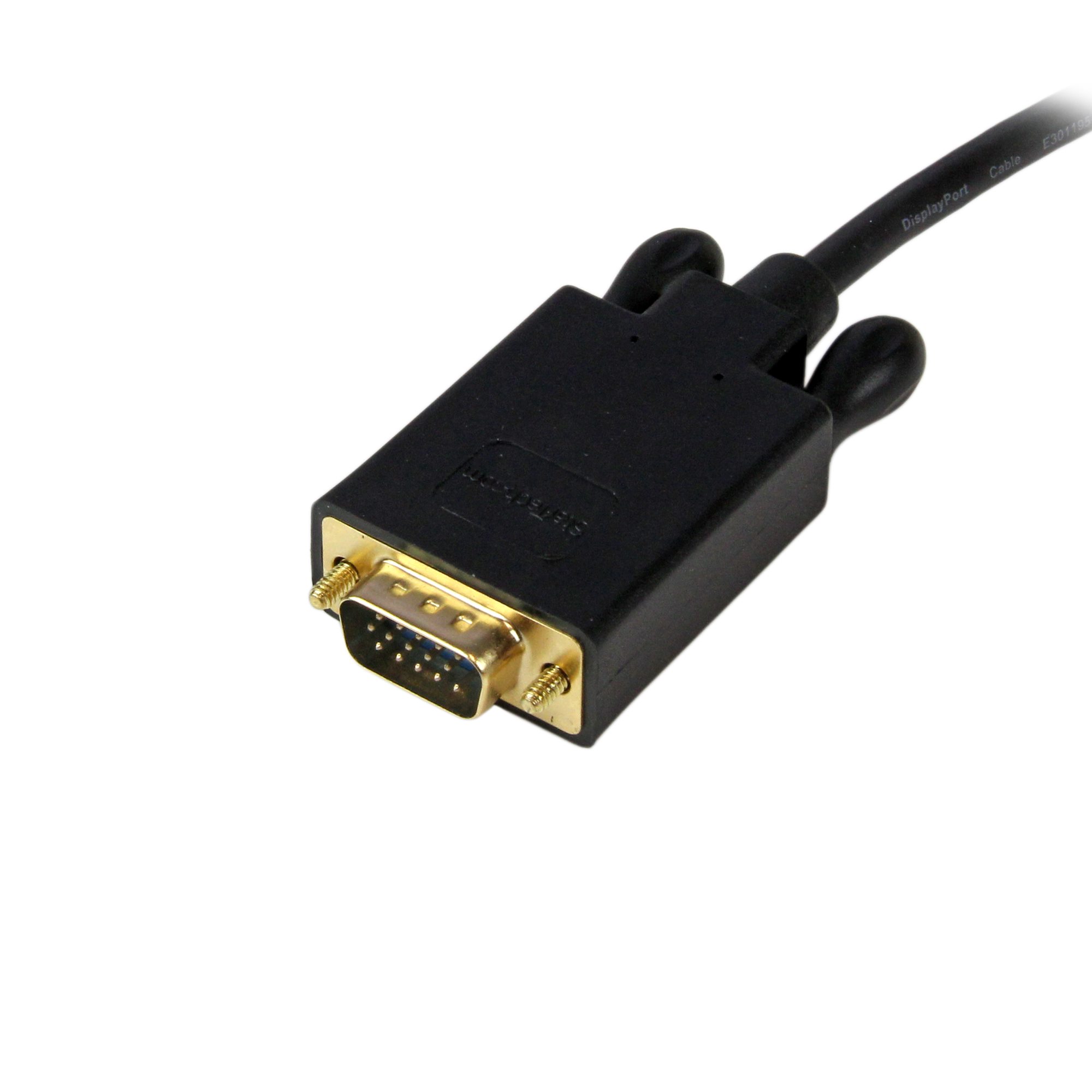 StarTech.com DisplayPort auf VGA Kabel 1,8 m Aktives 1080p schwarz