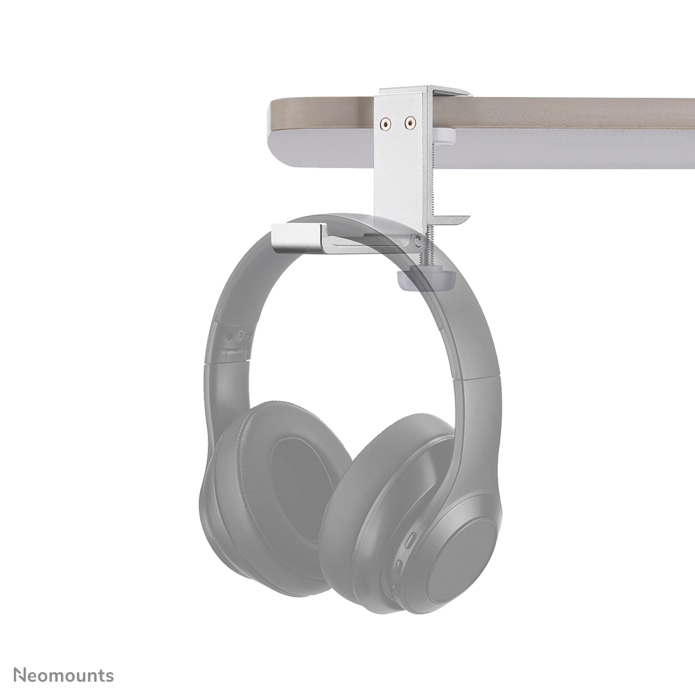 NEOMOUNTS Headphone Holder Clamp mounted aluminum