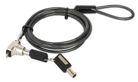 MANHATTAN Laptopschloss mit Schlüssel Nano-Sicherheitsslot