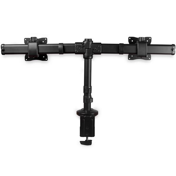 STARTECH.COM Deskmount Dual-Monitor Arm - For up to 27inch Monitors - Low-Profile Design - Desk-Clamp or Grommet-Hole Monitor Mount