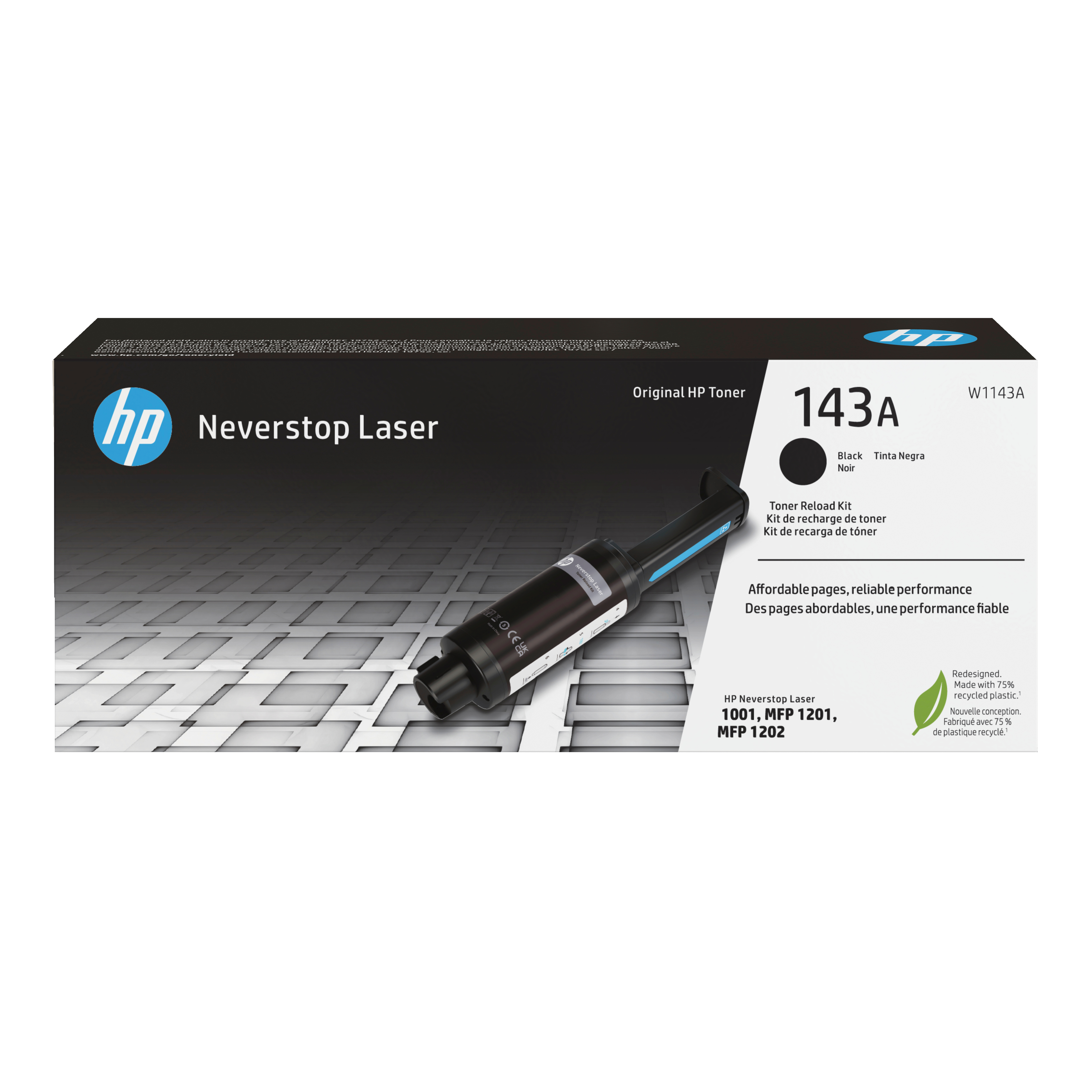 HP 143A (W1143A) schwarz Tonerkartusche