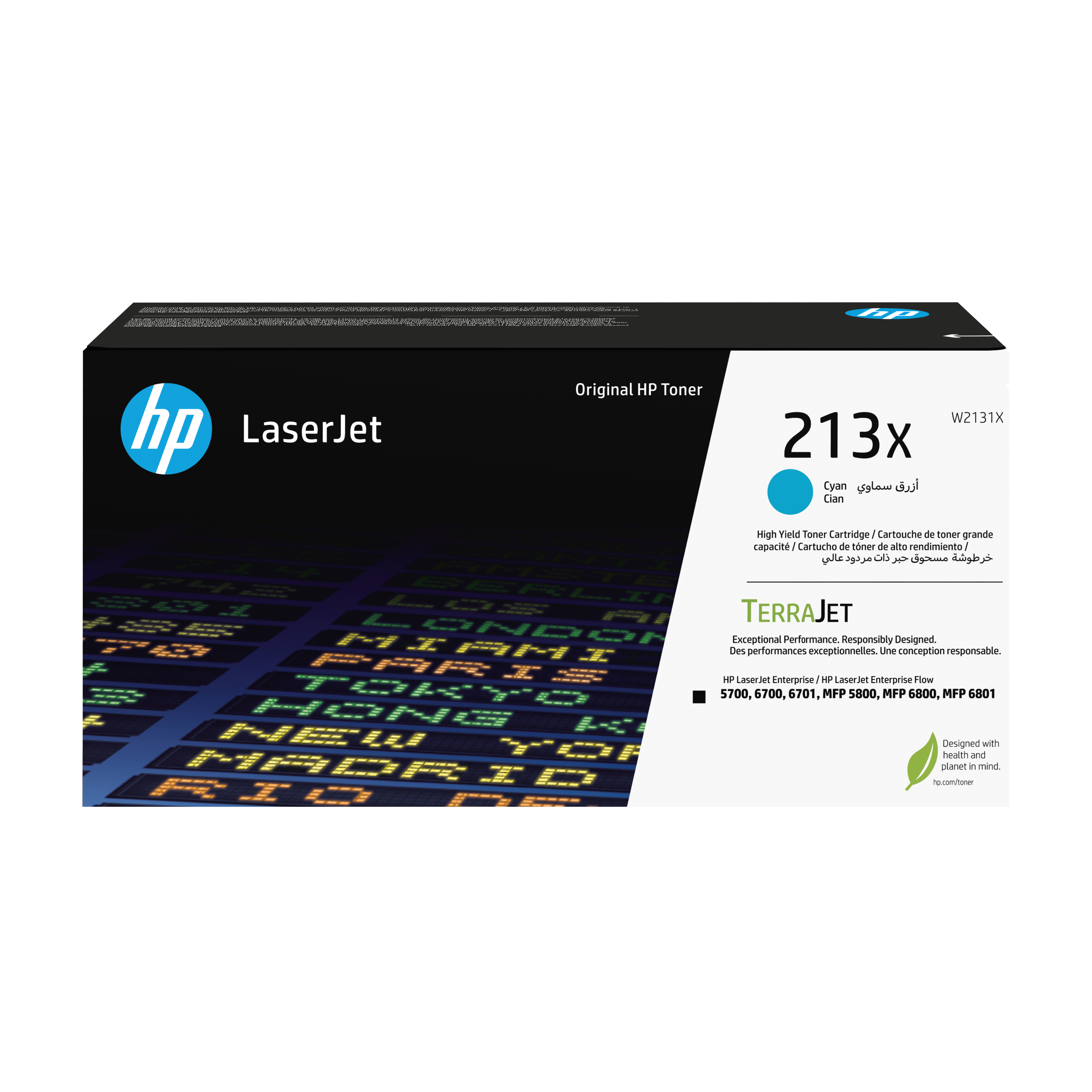 HP 213X (W2131X) cyan Tonerkartusche